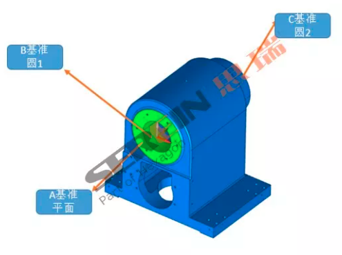 如何使用三坐標(biāo)測(cè)量?jī)x測(cè)量雕刻機(jī)上的轉(zhuǎn)軸?(圖3)