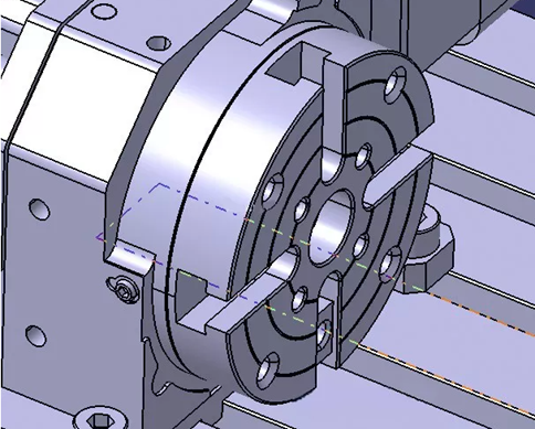 如何使用三坐標(biāo)測(cè)量?jī)x測(cè)量雕刻機(jī)上的轉(zhuǎn)軸?(圖4) 如何使用三坐標(biāo)測(cè)量?jī)x測(cè)量雕刻機(jī)上的轉(zhuǎn)軸?(圖4)